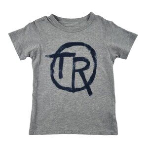 True Religion Gray Short Sleeve T-Shirt Size 5 Boys